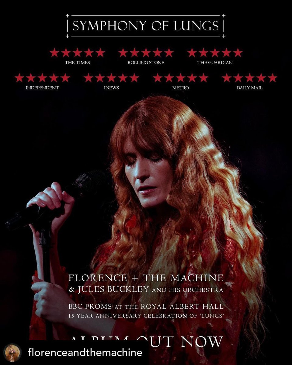 MegEllaMusic's tweet photo. The live record from one of my happiest gigs is out 🫁 Not much will top the feeling of the opening of this show, walking out with @LCVchoir pals &amp; @florencemachine to meet @julesbuckley &amp; his orchestra. Happy I get to listen back to it, hope everyone else enjoys it too x https://t.co/4qWqFEC4KY
