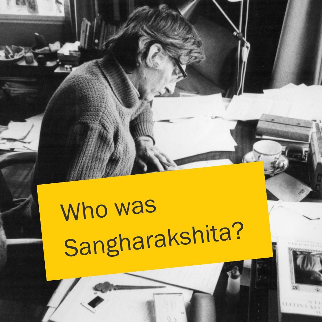 LDNBuddhist's tweet photo. Although many of us will never have the opportunity to meet Sangharakshita in person, we can still get to know him through the stories of those who were close to him as a teacher and a friend. 

Remembering Bhante Wed 30 Oct | 7.15 – 9.30 pm https://t.co/8WaVCdRHbD