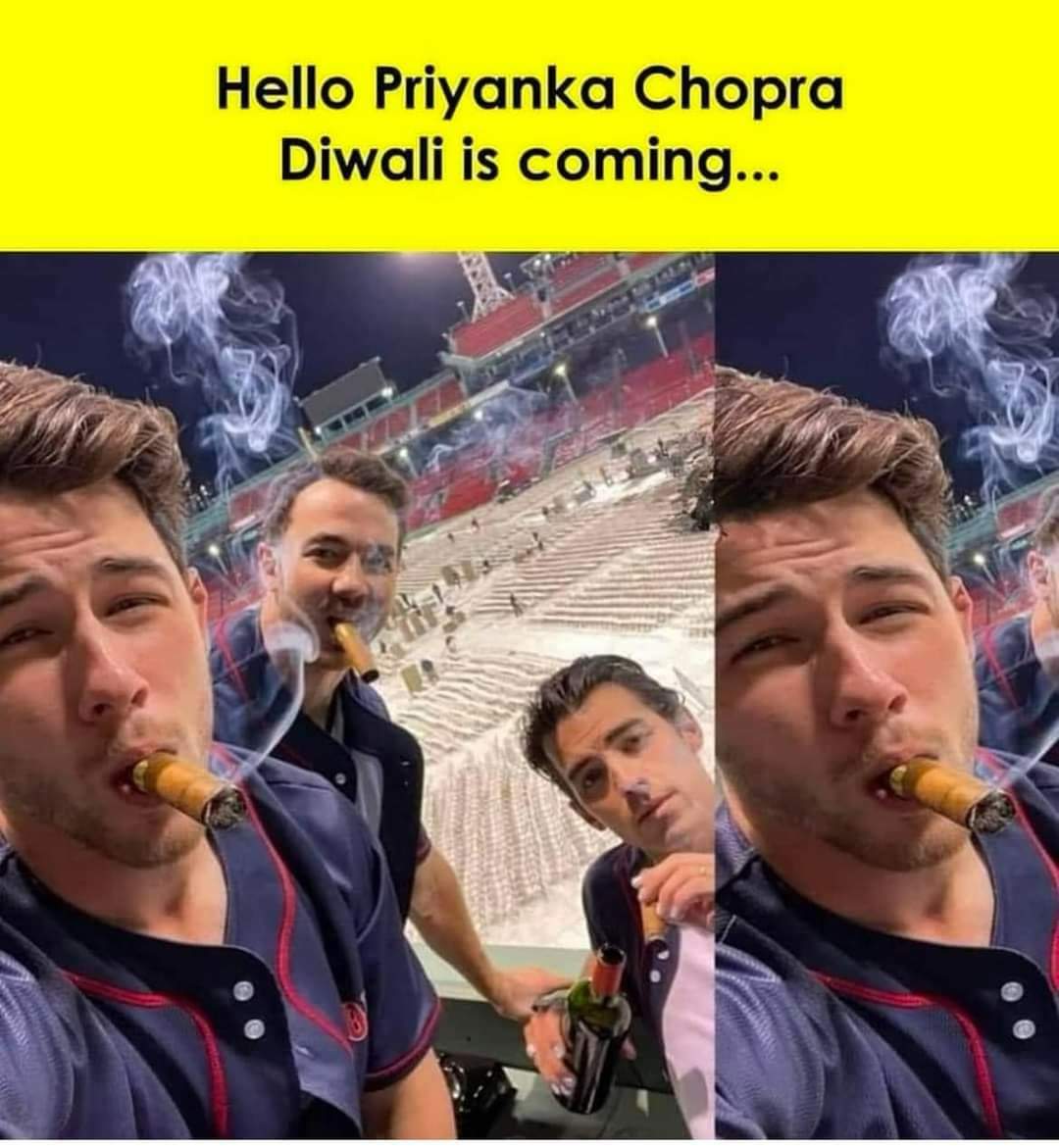offshore_SEO's tweet photo. @priyankachopra Diwali is coming.. https://t.co/3RwTOfvro5