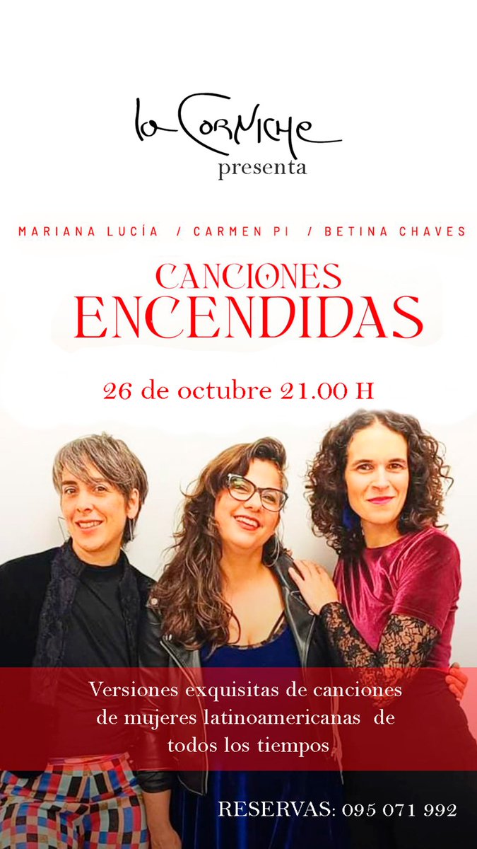 wtorterolo's tweet photo. Noche de muy buena gastronomía y "Canciones Encendidas", en La Corniche - Punta Colorada. 
Próximamente mucho más en Turismo &amp; Agro Siglo XXI. https://t.co/85XjFoXBuz