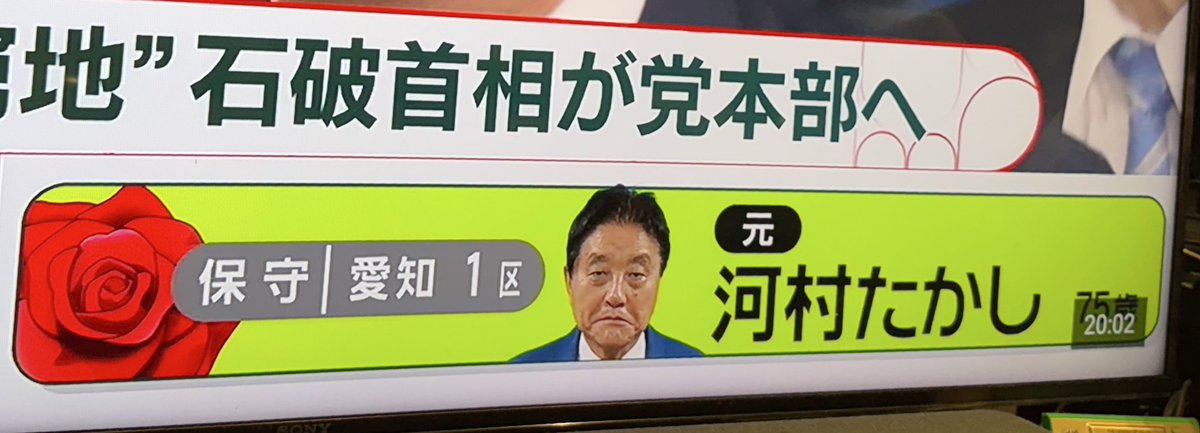 ryoma_dq's tweet photo. 開票速報始まった！
河村たかし元名古屋市長おめでとう🎉 https://t.co/I1JBbVZnMn