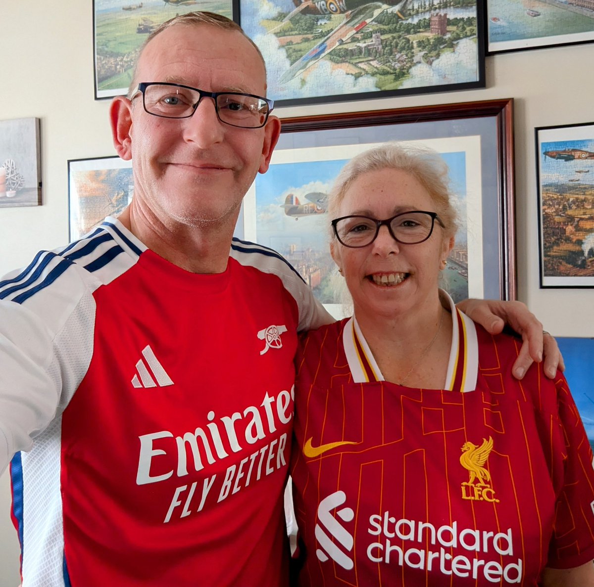 Will we still be married in the morning 😂😂😂 #ARSLIV #COYG #PremierLeague <a href="/GinaR45435180/">GinaR</a>