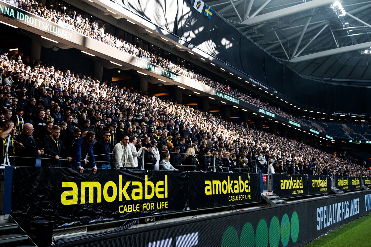 Lapp på den berömda luckan! Samtliga tillgängliga biljetter är nu sålda till dagens match.

…och mycket talar för att det blir samma sak i säsongsavslutningen om två veckor. 
Dit har vi redan sålt 24 348 biljetter.