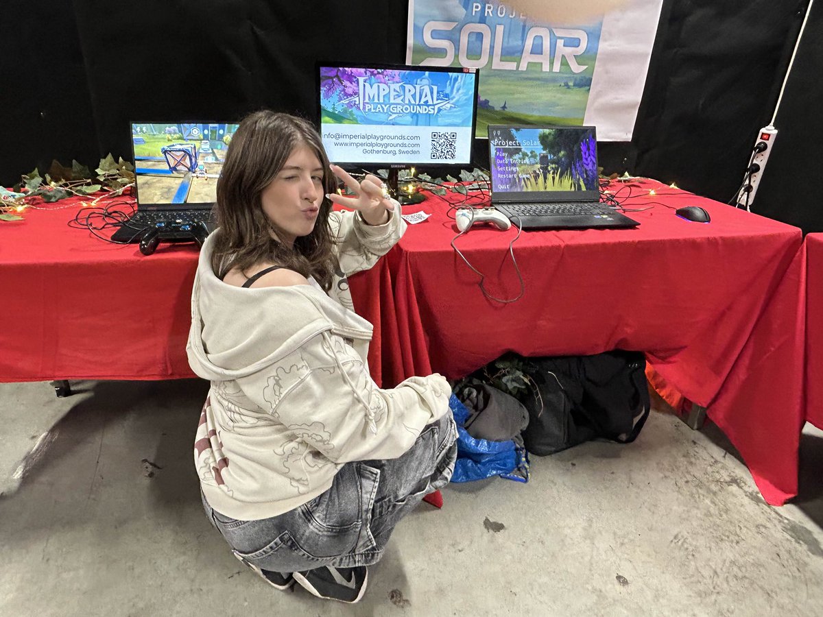 _ProjectSolar_'s tweet image. 🎮 Join us for Day 2 at #Retrospelsmässan! 🎉 Play Project Solar and meet our amazing team members, Anita &amp;amp; Milla, who are excited to showcase our game! 🌌 Don’t miss out—come explore, solve puzzles, and chat with us today!
#IndieGame #GamingCommunity #RetroGaming #UnrealEngine