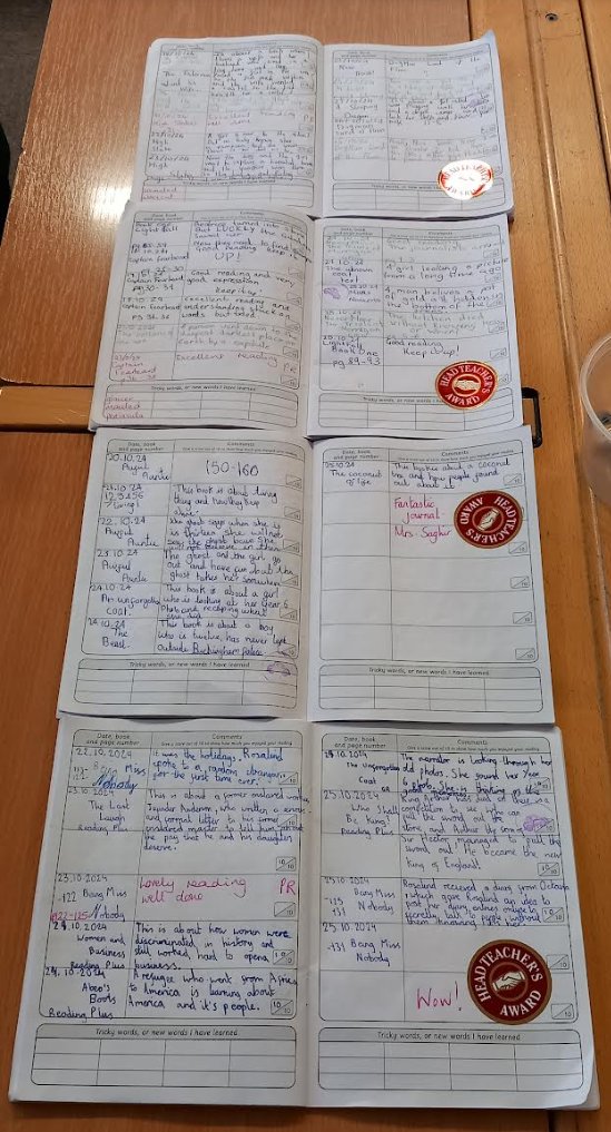 Ladypool_Prim's tweet image. Mrs. Saghir was blown away by the independent reading in Y6 ! 📚✨ So proud to see our students diving into their books with enthusiasm and confidence. Keep up the fantastic reading, everyone! #readingforpleasure  #Respectgrowexcel