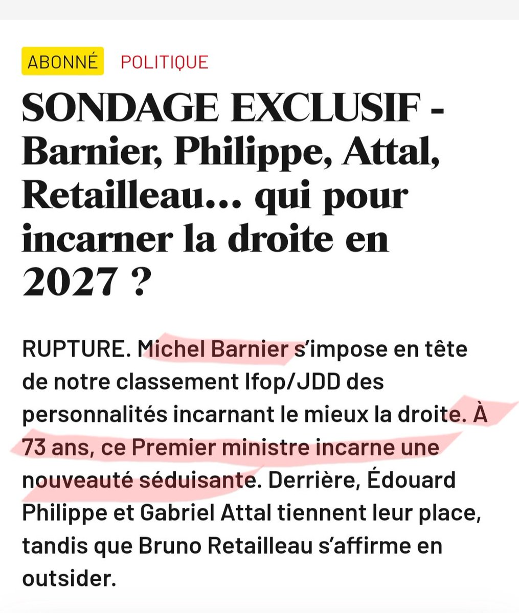 Margotte57000's tweet photo. #MBarnier, 73 ans, incarnerait donc une " nouveauté " séduisante !
On croit rêver ! https://t.co/eotkd0FaDk