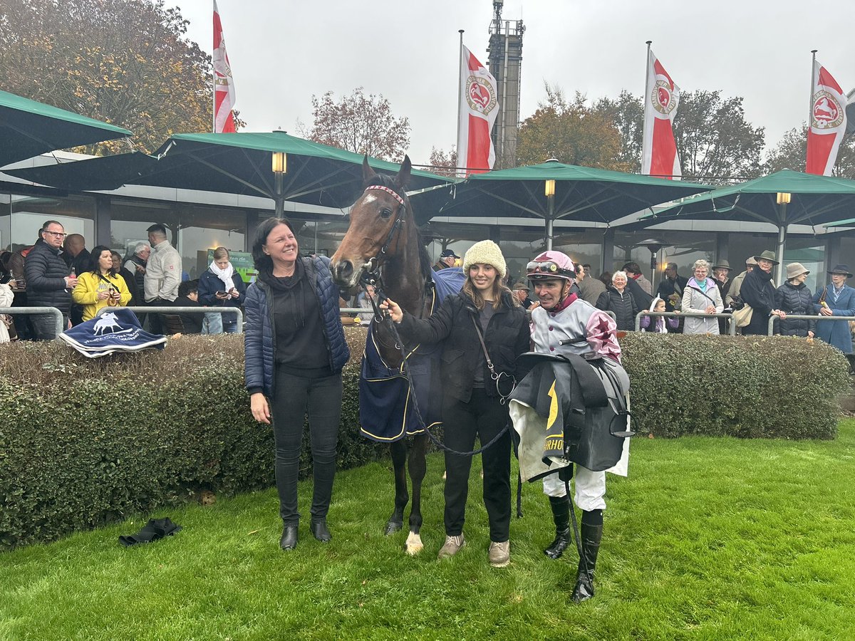 ARQANA (@infoarqana) on Twitter photo 𝑀𝐸𝑅𝑉𝐸𝐼𝐿𝐿𝐸𝑈𝑋 𝐿𝐴𝑃𝐼𝑁 wins the L. <a href="/GestutFahrhof/">Gestüt Fährhof</a> Alson-Trophy at #Hannover 🇩🇪 for Patryk Gorczyca & Maciej Jodlowski! The 2yo filly by #Mohaather was bought at the ☀️Summer Sale by her owner from Drummona House. Congrats 👏🏻 𝑀𝐸𝑅𝑉𝐸𝐼𝐿𝐿𝐸𝑈𝑋 𝐿𝐴𝑃𝐼𝑁 wins the L. <a href="/GestutFahrhof/">Gestüt Fährhof</a> Alson-Trophy at #Hannover 🇩🇪 for Patryk Gorczyca & Maciej Jodlowski! The 2yo filly by #Mohaather was bought at the ☀️Summer Sale by her owner from Drummona House. Congrats 👏🏻