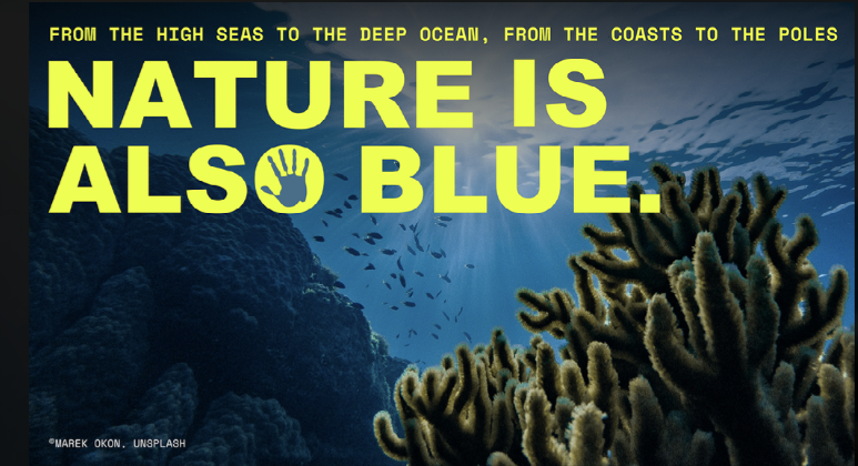 The deep sea needs our voice at #COP16Colombia! 🌊 We’re reminding the world that from the deep to the poles, #NatureIsAlsoBlue. 🖐️ Join us in reminding world leaders that we must #DefendTheDeep from harmful deep sea mining activities and protect seamounts #OceanLifelines