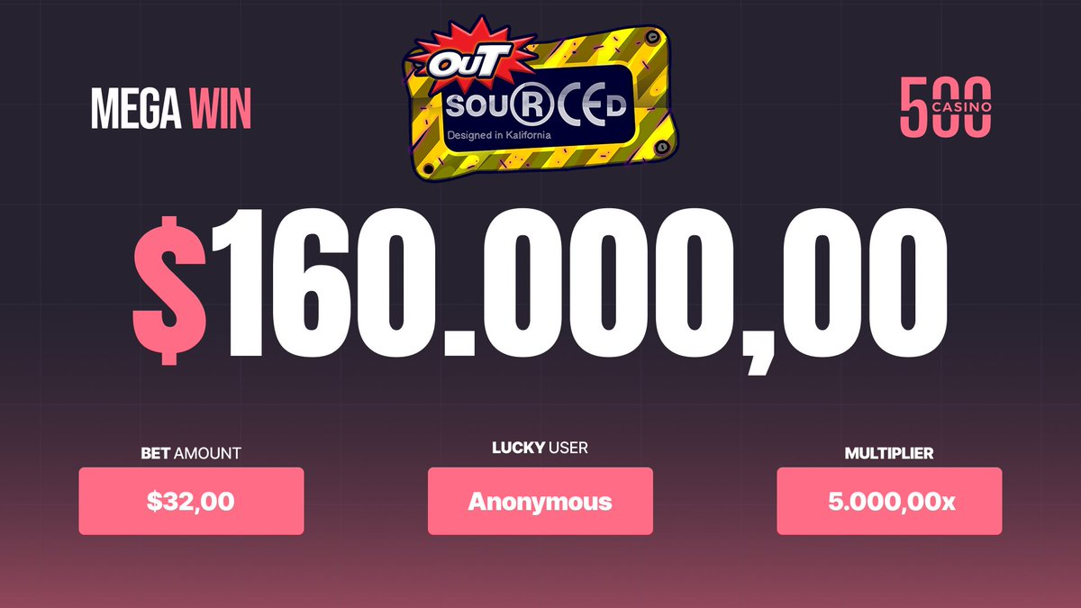 🎉 GIVEAWAY TIME 🎉

Congratulations on the MAX WIN! 💰

GIVEAWAY:
✅Just 🔁for a chance to win some free spins on Outsourced!