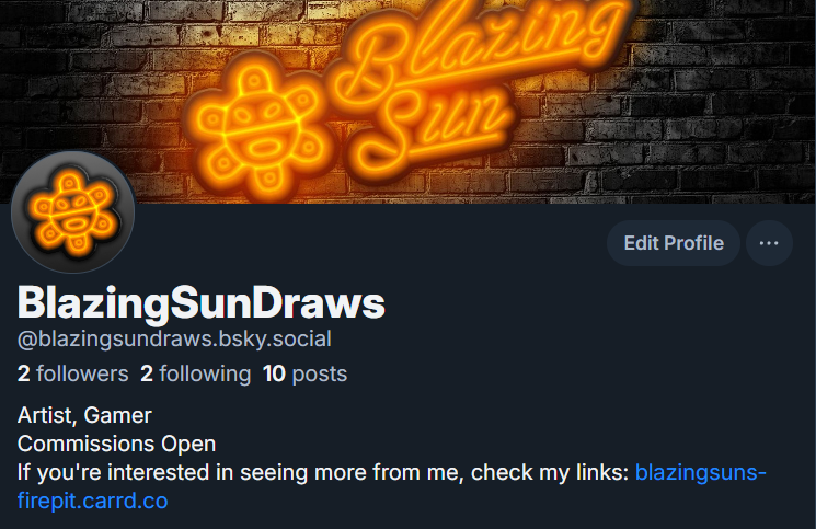 BlazingSunDraws's tweet photo. Alright lads, lets do this. By now you should know the drill. I'm on both, enjoy your stay. https://t.co/SYuLYcDB4B
