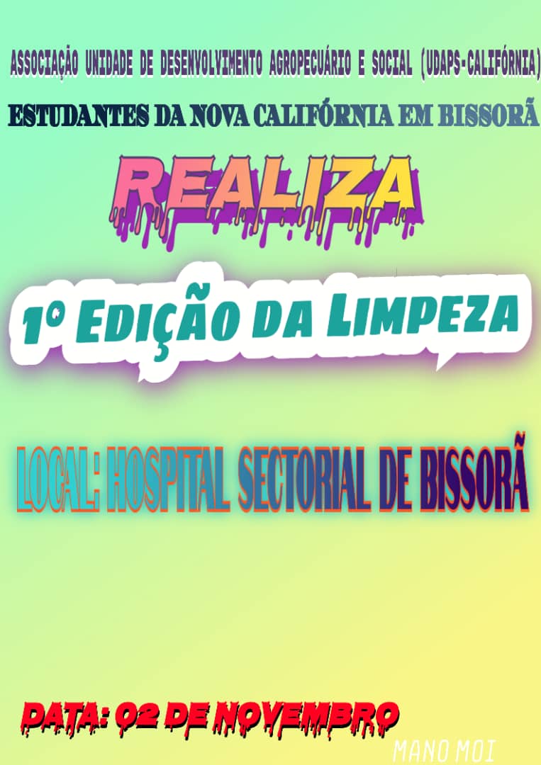 africalifornia's tweet photo. Em Maio, os filhos da Africalifornia (UDAPS Califórnia) organizaram-se para limpar o porto de Bandim, em Bissau, de forma altruísta, para o bem da comunidade.
No próximo sábado, dia 2 de Novembro, voltam a organizar-se para realizar a 1ª edição da Limpeza do Hospital de Bissora. https://t.co/2loIXLFRFt