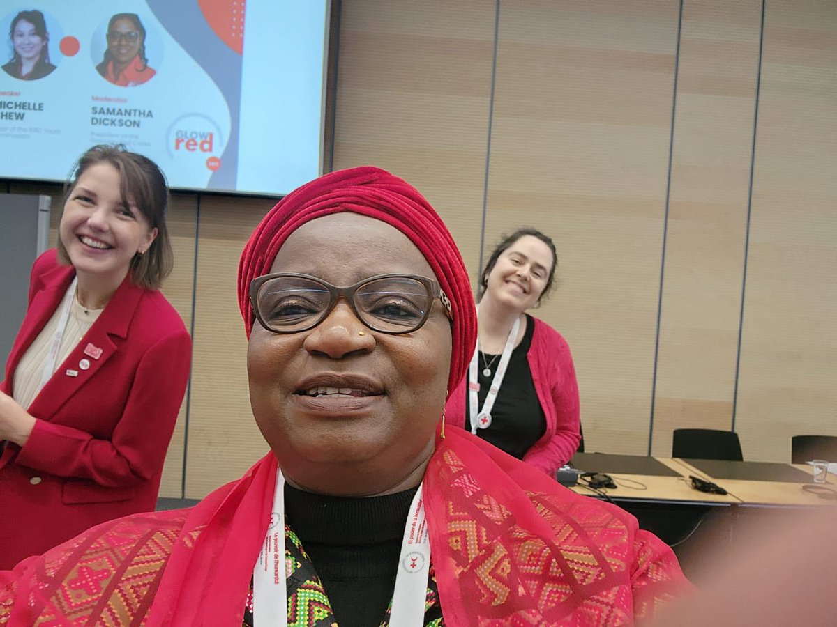 During the <a href="/ifrc/">IFRC</a> General Assembly, I was honoured to be a panellist in a session "Learning from progress: Shaping the Movement's leadership of tomorrow." An opportunity to take stock on progress made on women leadership but clear on the need to do more. 
#GlowRed
#DontBlink