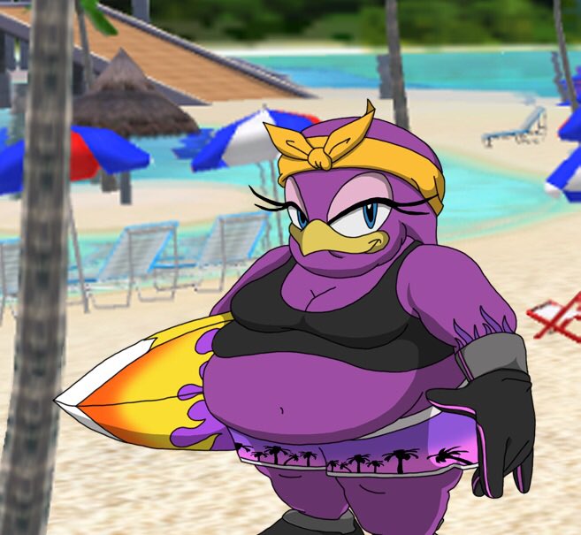 Get ready to make some waves with an SSBBW variant of Wave the Swallow!

#octummber #fatgirlfall #Fattytober #Fattytober2024 #sonicsunday #fatfur #fatfurs #fatfurry #bbw #ssbbw #bigbelly

share.character.ai/Wv9R/dcfjly9z