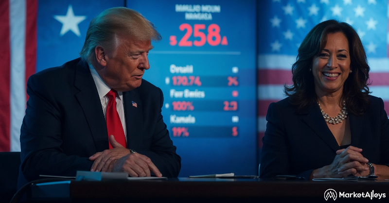 marketalleys's tweet photo. Celebrities, criticism, and more! 😱
Here’s everything you need to know about the latest in the Trump vs. Kamala race! 👇
#Trump #TrumpVance2024 #Trump2024 #KamalaHarris #Kamala #USA #Obama #Beyonce #Eminam #Finance #Crypto #Stocks #StocksTips