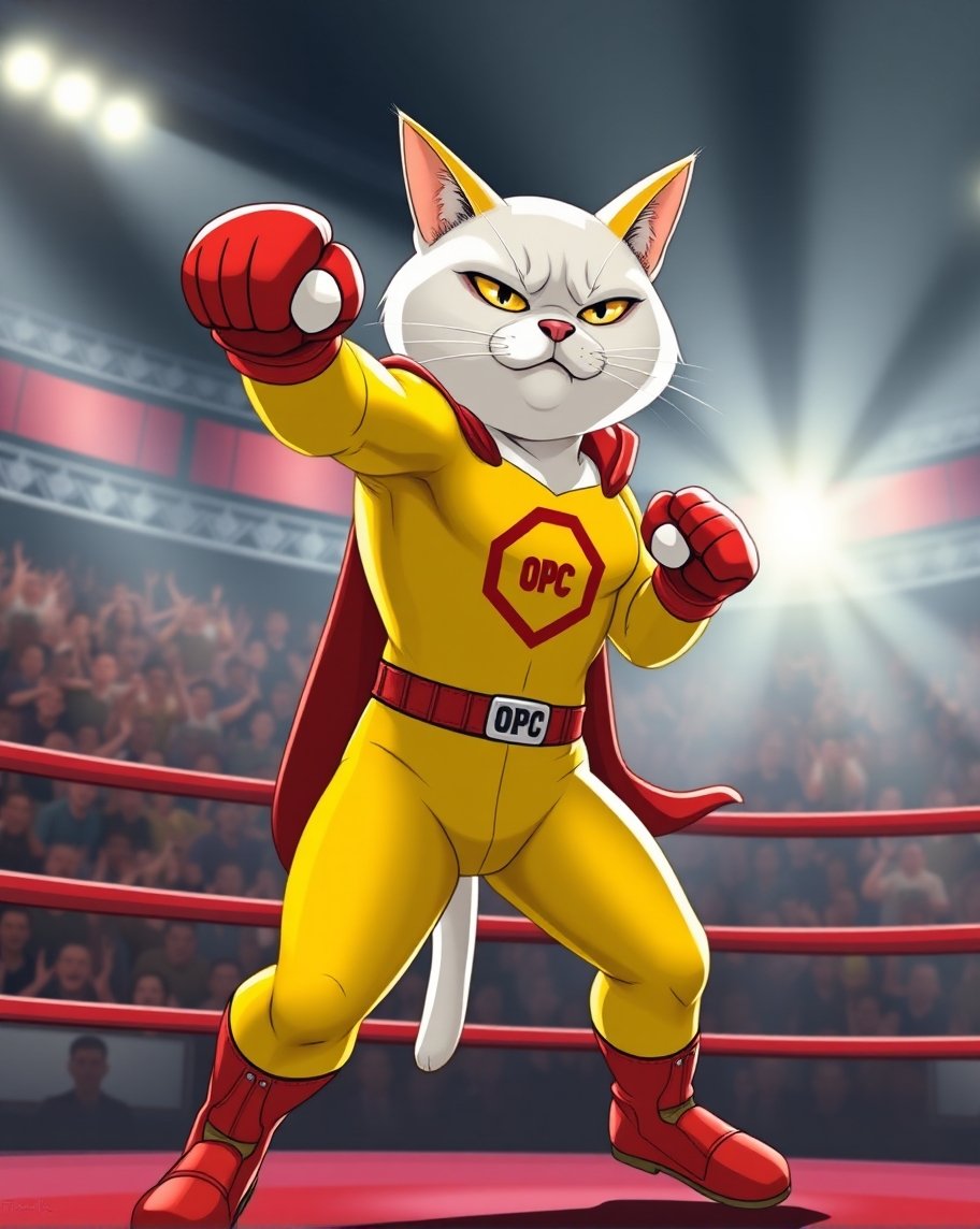 1punchcat's tweet photo. What do you think of One $Punch Cat vs Mike Tyson? Do you think One Punch Cat can deliver a One Punch Knockout?
Win $5,000 in USDT!
The Winner: The person to get Mike Tyson's @MikeTyson attention for
One $Punch Cat.
Use the CMC @CoinMarketCap link below:
https://t.co/m2pHpkNRA9
Good luck!
You must provide proof that he replied to your post mentioning One $Punch Cat & it must be visible on X.
Competition ends 15 November 2024