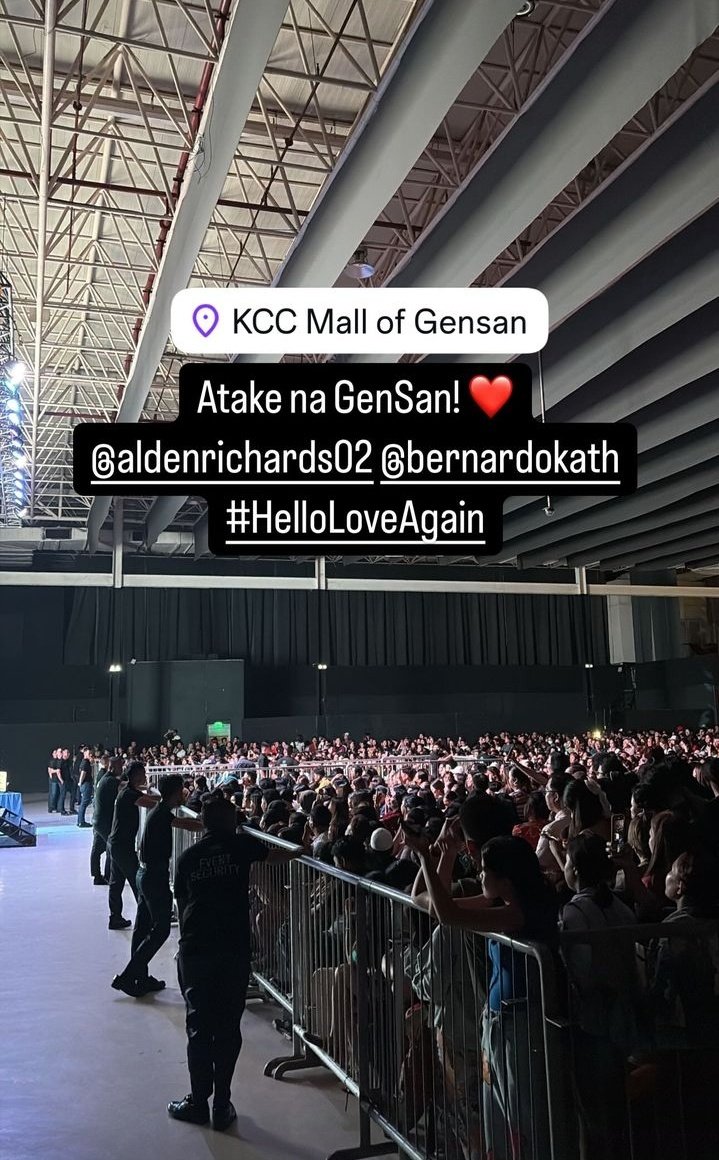 ChandriaRichard's tweet photo. FB POST #misstatements
JOY IS IN MINDANAO
#HelloLoveAgain
#HelloAgainTour
#Kathden
#AldenRichards
#KathrynBernardo https://t.co/BeUl1kIQPJ