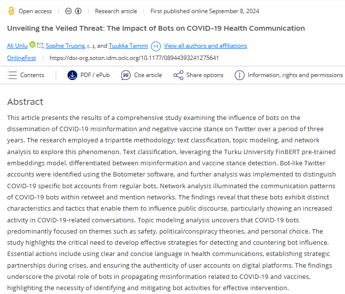 Social Science Computer Review; (@SSCRatSage) / Posts / X
