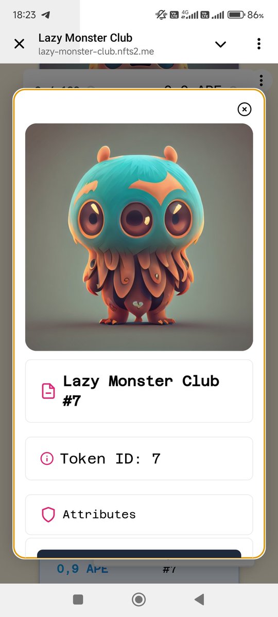 Hope can get this one <a href="/NFTs2Me/">NFTs2Me ⧫ NFT Toolkit for Creators</a> and sell 7x <a href="/MagicEden/">Magic Eden 🪄</a> 🥹

lazy-monster-club.nfts2.me