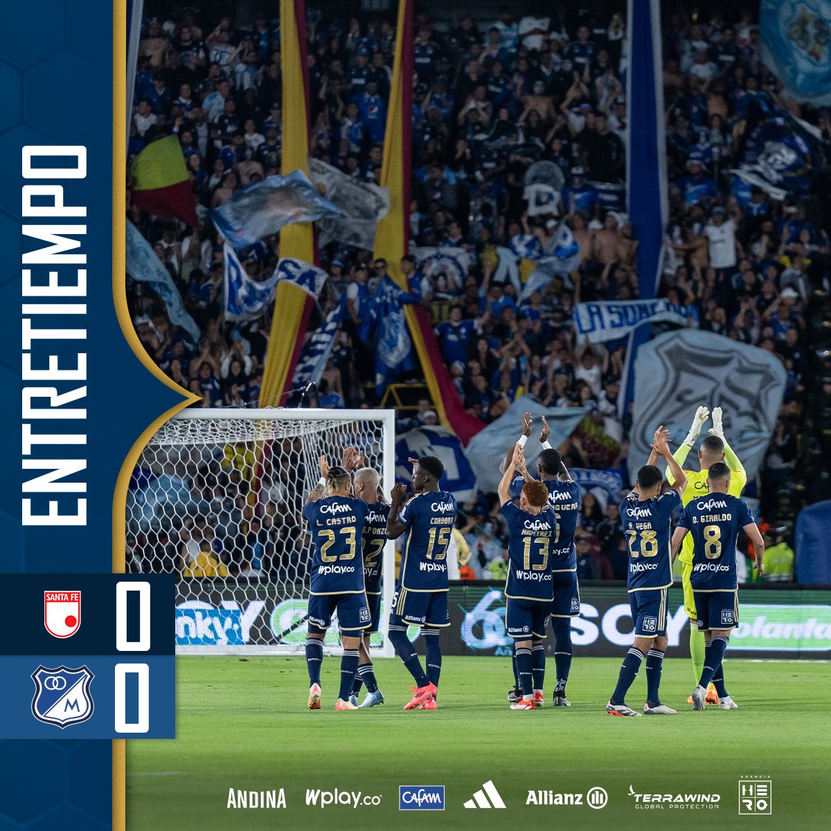 Ver a <a href="/MillosFCoficial/">Millonarios FC</a> jugar todo de azul ..... en un escenario rojo......💙💙💙💙💙💙💙💙💙💙💙💙💙💙💙💙