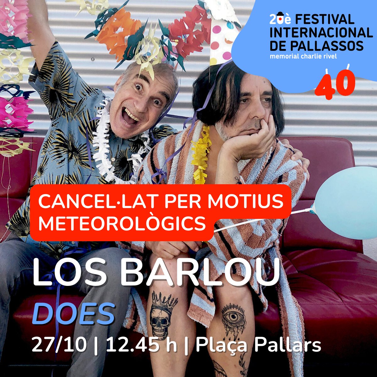 Festival Internacional de Pallassos tweet media