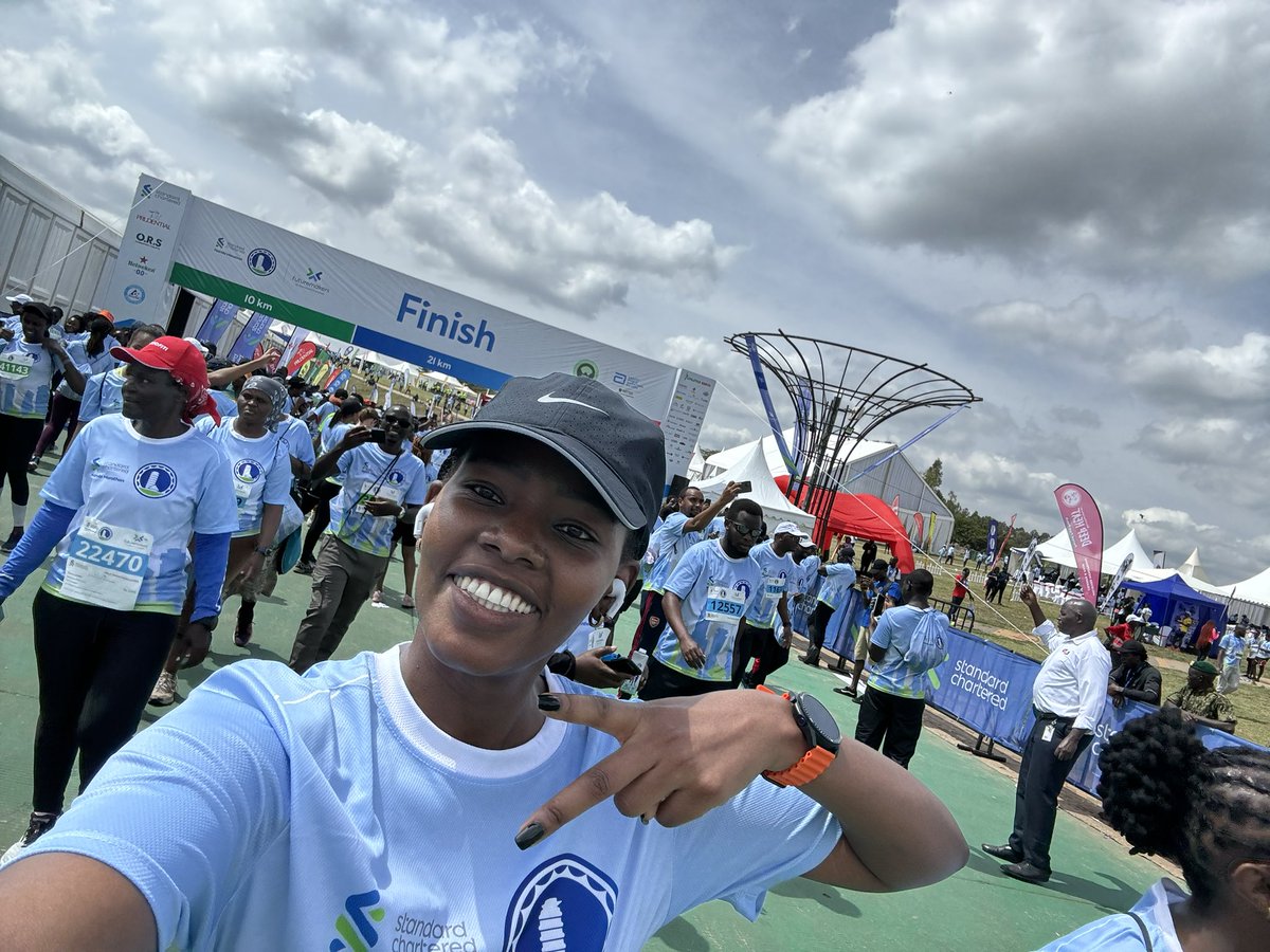 Sellah Bogonko (@sellahb) on Twitter photo 🎉🎉🎉🔥🔥📣📣📣.
My <a href="/JacobsLadder_A/">Jacob's Ladder Africa</a> team and I have had the most amazing time over the last couple of months as we geared up for today.
We did it!!
We all ran 21Km and ran 10KM races with amazing personal finish times.
The greatest take away is that when people come 🎉🎉🎉🔥🔥📣📣📣.
My <a href="/JacobsLadder_A/">Jacob's Ladder Africa</a> team and I have had the most amazing time over the last couple of months as we geared up for today.
We did it!!
We all ran 21Km and ran 10KM races with amazing personal finish times.
The greatest take away is that when people come