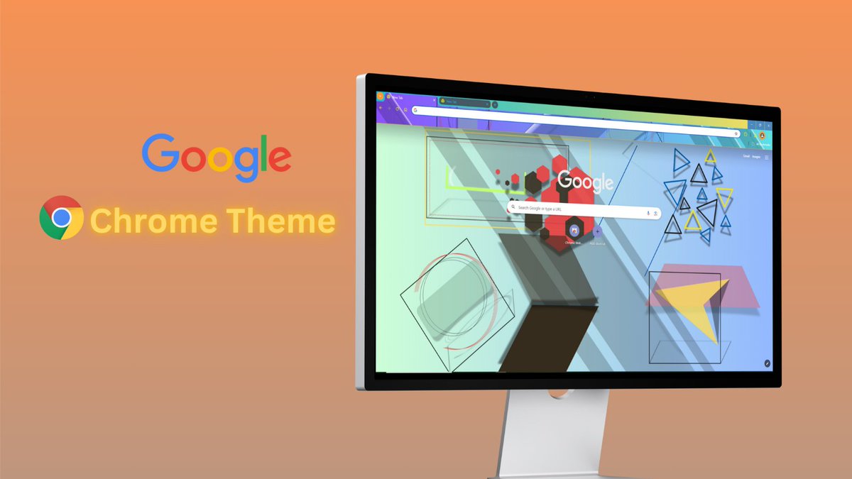 linxroom's tweet photo. 🚩Google Chrome Geometry Theme #Google #Chrome #design #web #color #geometry
1⃣ https://t.co/66ittxTyFw https://t.co/yMpplHk37r
