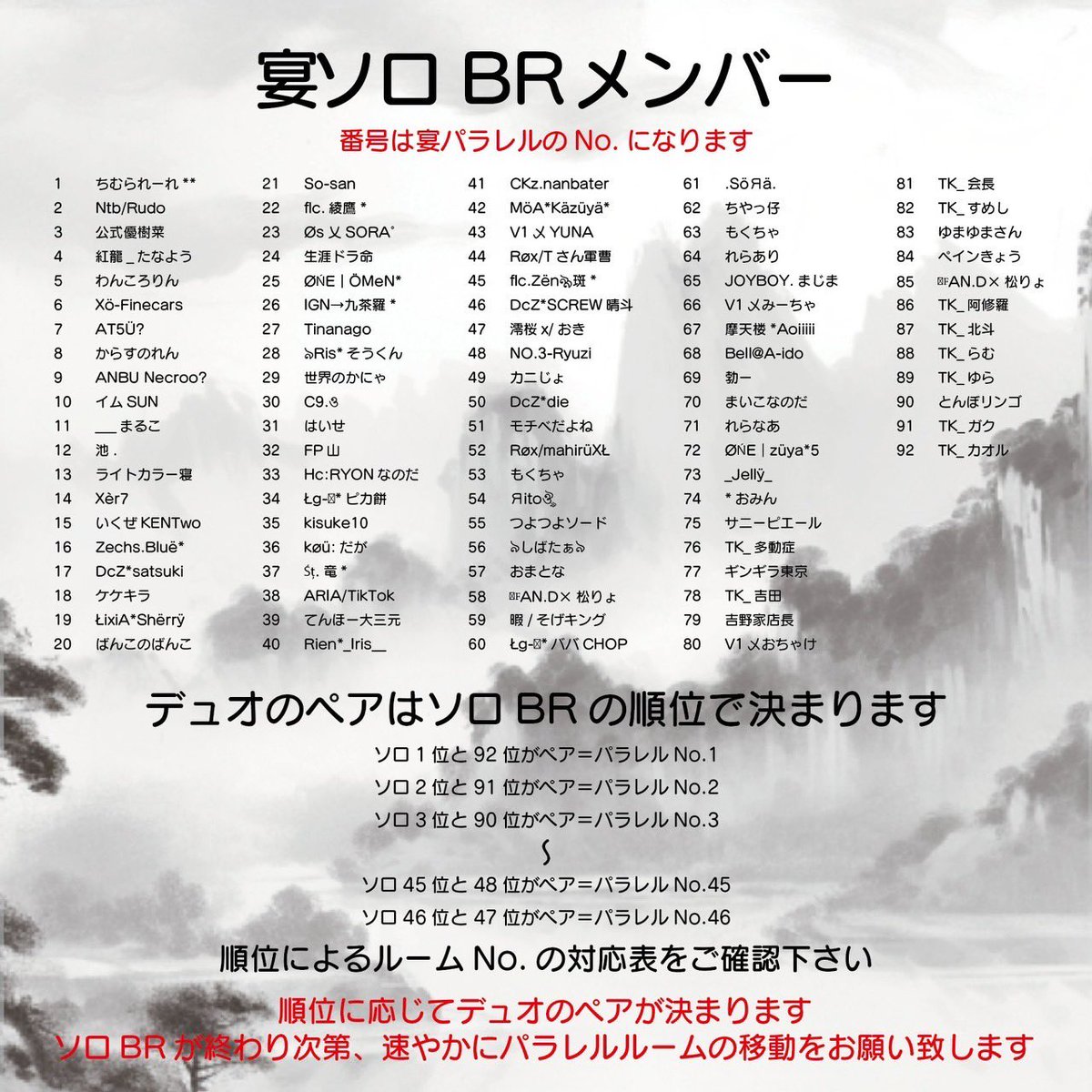 utage_codm's tweet photo. BRソロのルーム入室はこちらから‼️

https://t.co/vLJEzJW8ol https://t.co/9QbAHi9D0s