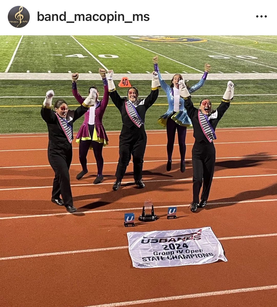 Congratulations to the Highlander Band! USBands New Jersey Group IV Open State Champions! 
🖤💛🎶💛🖤