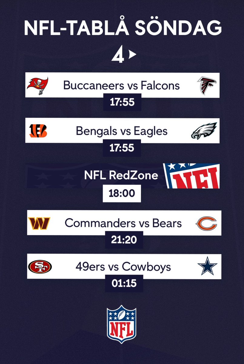 Kvällens matcher på <a href="/TV4Sport/">TV4 Sport</a> 
Som ni ser har inte amerikat gått på vintertid.