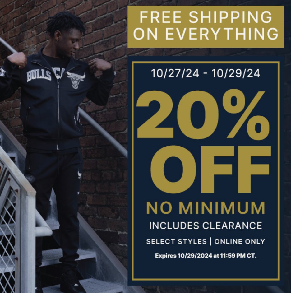 SOLELINKS's tweet photo. Ad: 20% off almost everything on Hibbett, discount applied in cart (no minimum)

Shop All:https://t.co/8bYuuNc9Lo
Shop Sale:https://t.co/MaAQuO1vIy https://t.co/ybg00bbulA