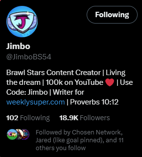 TheNotchApple's tweet photo. @clb_stars @SuperAiroc @MuyoBrawl @BlizzBrawlStars @panda_casts @zreplays_yt @JimboBS54 @M1CHA3L_YT @nezplayz_yt https://t.co/9Bl7UMEyLW