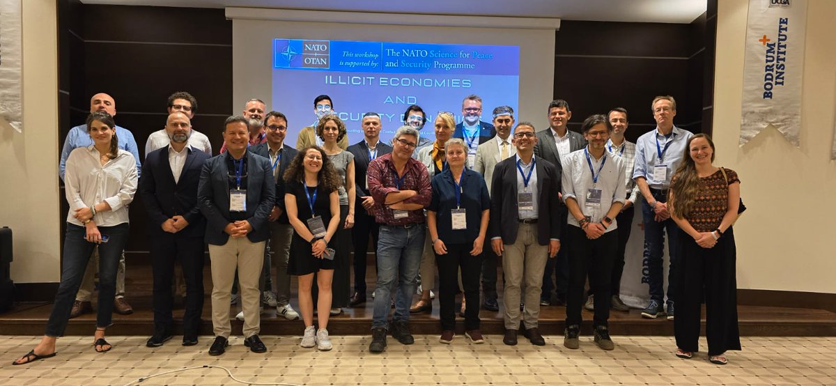 🎉 We’re wrapping up our Advanced Research Workshop on "Illicit Economies and Security Dynamics: Unveiling Insights into Conflict, Terrorism, and Counter-Terrorism"!