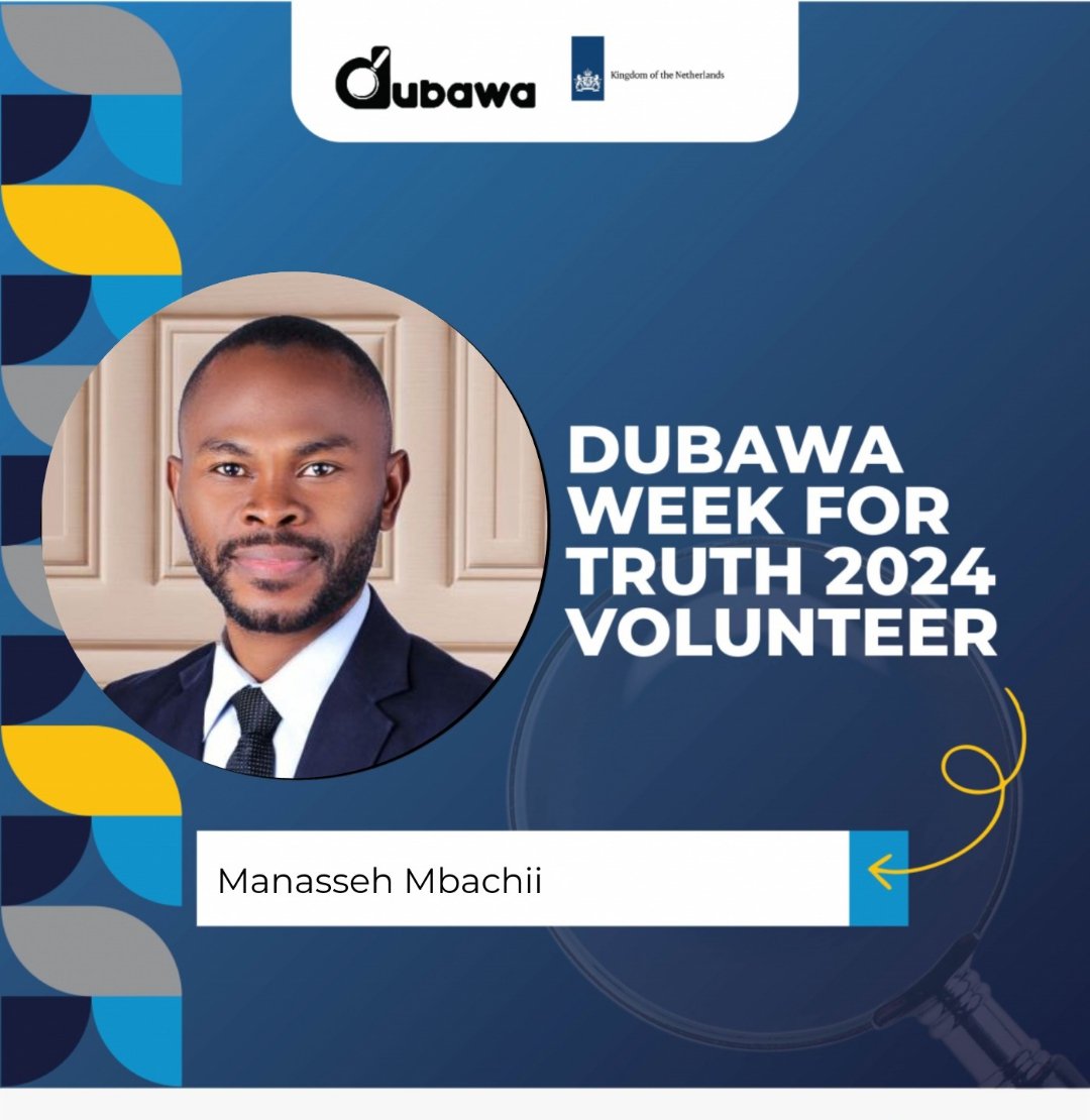 manassehmbachii's tweet image. An unchecked fact puts the truth at risk, and ignorance is the first to claim it—fact-checking brings it back to life.
@Dubawa
#WeekForTruth2024 
#AmplifyTruth 
#StayInformed 
#GlobalMILWeek