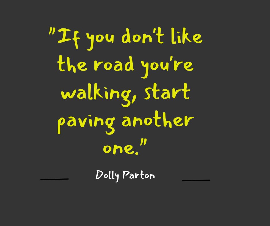 Flowealthnikoro's tweet image. ✨ &quot;If you don&apos;t like the road you&apos;re walking, start paving another one.&quot; 🚀💪 Embrace change and carve your own path! 🚧✨ #DollyParton #PaveYourPath #BoldMoves #CreateYourOwnRoad #ChangeYourJourney #Inspiration #Empowerment #LiveYourBestLife
