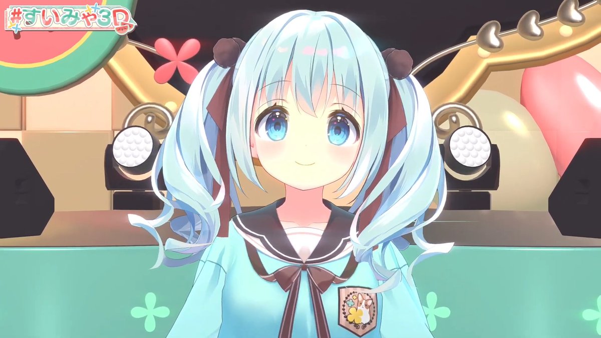 pknifeSub's tweet photo. いやもうほんとうにかわいい #すいみゃ3D https://t.co/6v34DdeWTB