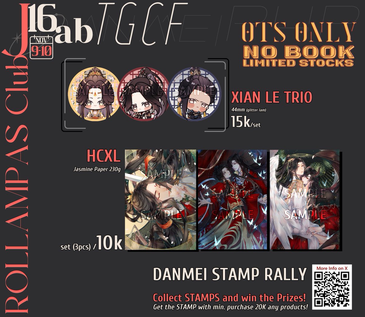 🌸CF19 FULL CATALOG [ HISURII SIDE ]🌸

Akses semua katalog member di https://t.co/kO3Ig4wgEK dengan keyword "Rollampas" 

🌸
🌸
🌸
📌J-16ab ROLLAMPAS Club 
📅 9-10 NOV [ 9AM - 4PM ] #CF19 #cf19catalog 
🏢ICE BSD, Tangerang Selatan

See you there! 