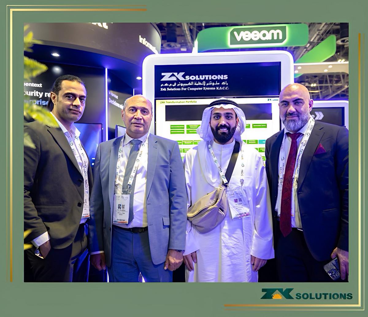 ZAKSolutions's tweet photo. Grateful for our amazing partners – @ciscomiddleeast , @PureStorageMEA , @Lenovo and @OpenText – for collaborating with us to showcase cutting-edge innovations.
A special thanks to our customers for their engagement at the event.
See you at GITEX 2025!
#GITEX2024 #ZAKSolutions https://t.co/2iIS5IUUJh