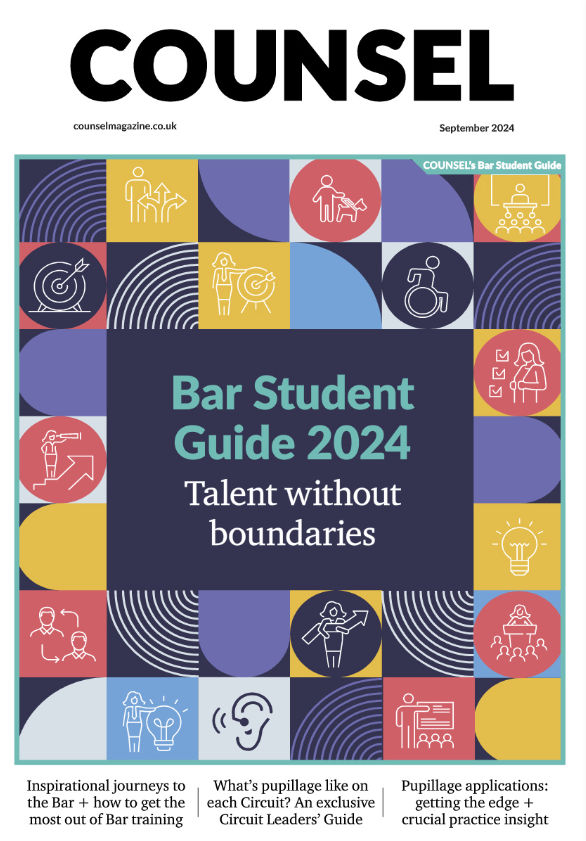 Read Alexia Zimbler's five pieces of advice for making the most of your Bar vocational studies. In COUNSEL magazine's 'Bar Student Guide 2024' (pages 33-35):

lnprodstorage.z35.web.core.windows.net/Counsel/2024/S…