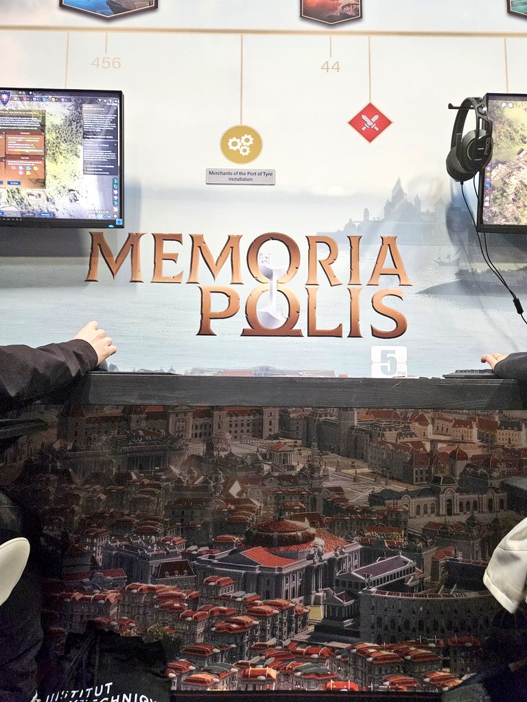 5_pm_studio's tweet photo. 🇨🇵 Dernière chance de venir nous rencontrer à la #PGW ! Passez nous dire bonjour et découvrir Memoriapolis !

🇬🇧 Last chance to catch us at @ParisGamesWeek! 
Swing by to say hi and play #Memoriapolis!

#citybuilder #indiegames #paris https://t.co/Aj5IStAOQd