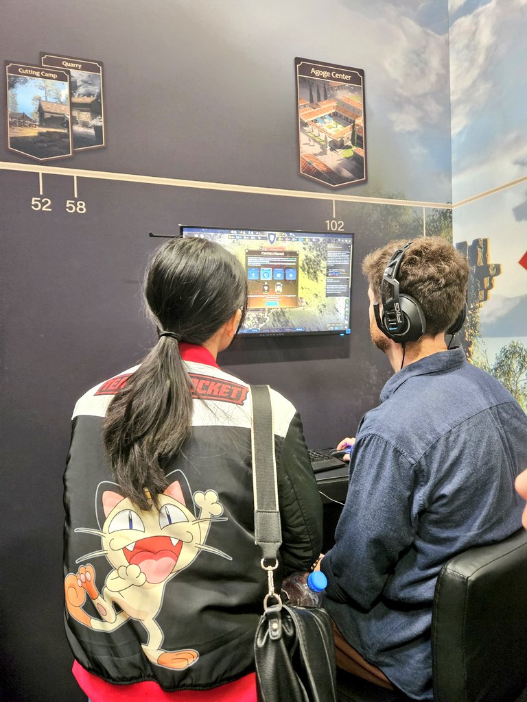 5_pm_studio's tweet photo. 🇨🇵 Dernière chance de venir nous rencontrer à la #PGW ! Passez nous dire bonjour et découvrir Memoriapolis !

🇬🇧 Last chance to catch us at @ParisGamesWeek! 
Swing by to say hi and play #Memoriapolis!

#citybuilder #indiegames #paris https://t.co/Aj5IStAOQd