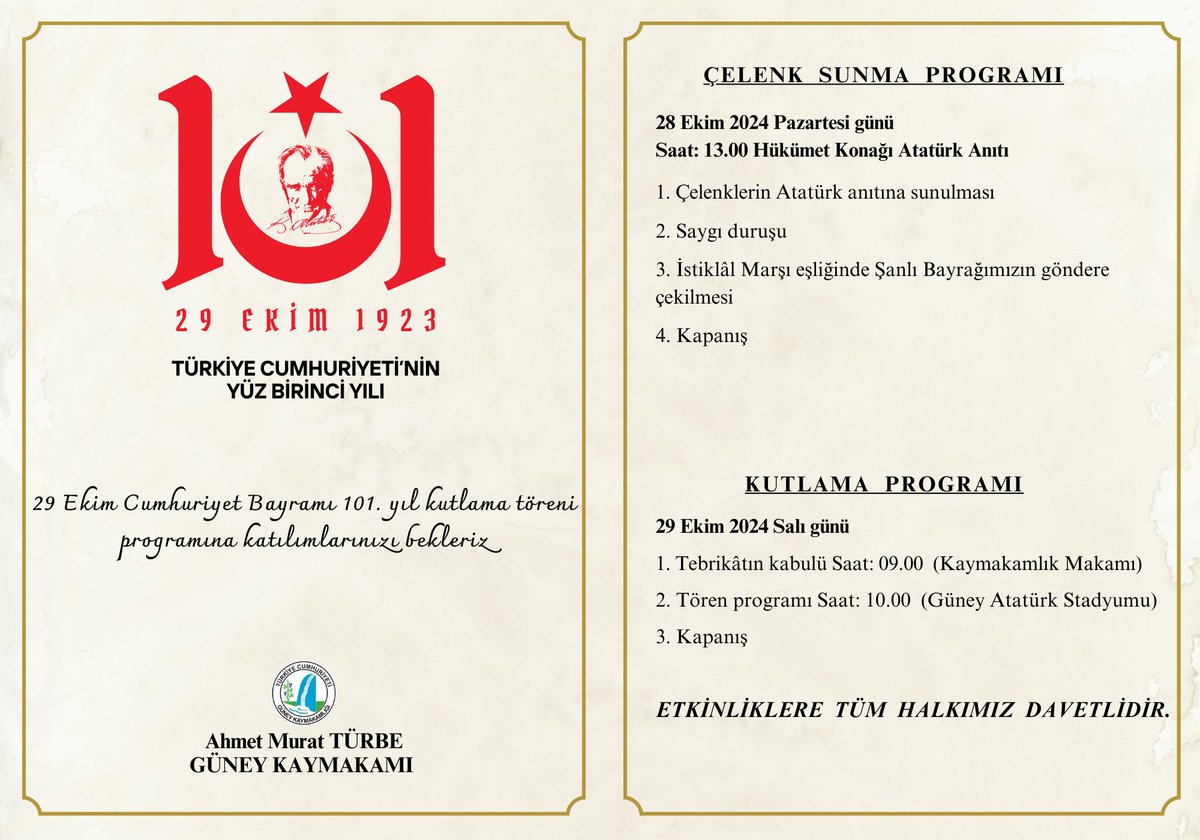Güney Kaymakamlığı (@guneykaymakaml) on Twitter photo 