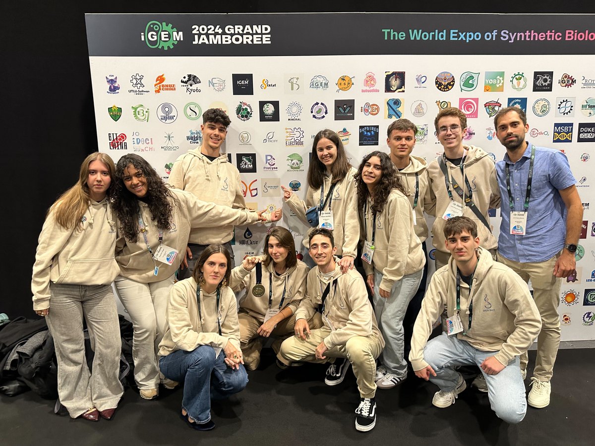 Javier Santos Moreno (@santosmoreno_j) on Twitter photo Very proud of the <a href="/iGEM_UPF2024/">iGEM UPF 2024 - SkinBAIT</a> team from <a href="/UPFbiomed/">UPF Medicine and Life Sciences</a> <a href="/UPFBarcelona/">UPF Barcelona</a> who won a Gold medal 🏅at the 2024 #iGEM competition! 👏👏👏
<a href="/iGEMCommunity/">iGEM Community</a>
Find out more about the project and the fundraising campaign:
- Project: 2024.igem.wiki/upf-barcelona/…
- Fundraising: giving.upf.edu/ca/skinbait Very proud of the <a href="/iGEM_UPF2024/">iGEM UPF 2024 - SkinBAIT</a> team from <a href="/UPFbiomed/">UPF Medicine and Life Sciences</a> <a href="/UPFBarcelona/">UPF Barcelona</a> who won a Gold medal 🏅at the 2024 #iGEM competition! 👏👏👏
<a href="/iGEMCommunity/">iGEM Community</a>
Find out more about the project and the fundraising campaign:
- Project: 2024.igem.wiki/upf-barcelona/…
- Fundraising: giving.upf.edu/ca/skinbait