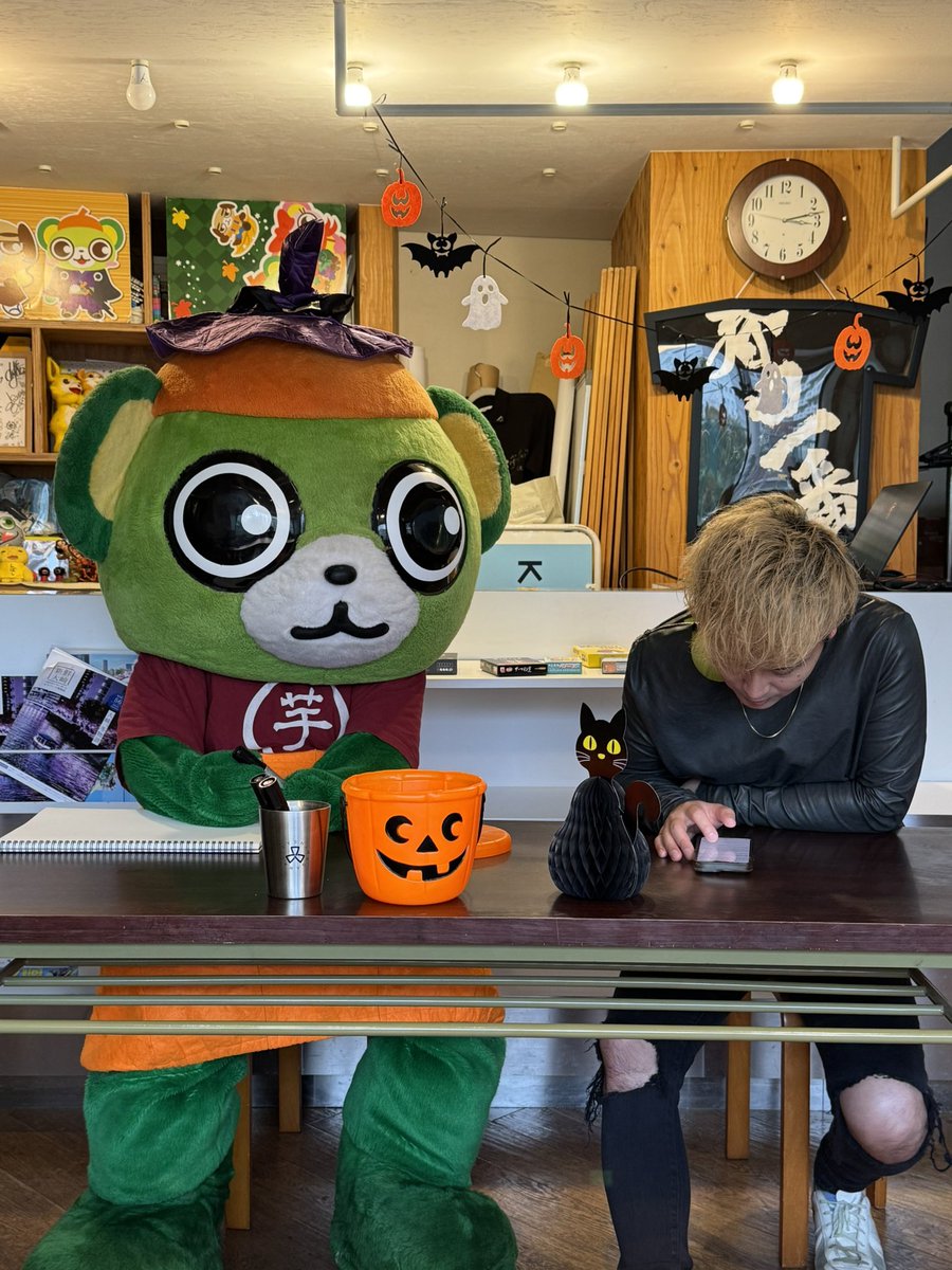 yo_tan's tweet photo. イッちゃん何気に強いw
#大崎さんとハロウィン #大崎一番太郎project30 #ride19 #大崎一番太郎 https://t.co/pJN8Ho5VZk