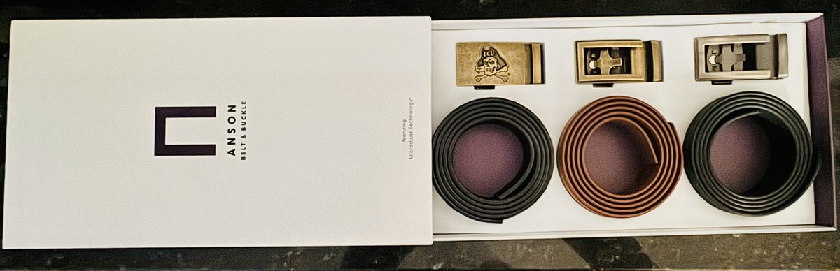 Just received my new Anson Belts!   The quality is amazing!  If you haven’t got yours yet … YOU ARE MISSING OUT! Thanks to <a href="/HoltAhlersShow/">The Holton Ahlers Show</a> and <a href="/AnsonBelt/">Anson Belt & Buckle</a> for helping an old guy out!   And if you haven’t followed them yet on X ….. WHAT ARE YOU WAITING FOR?