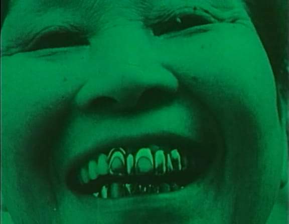 A still frame from Shuji Terayama's 1964 short film "Ori".