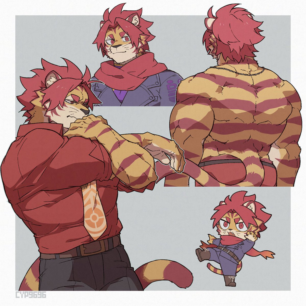 cyp_9696's tweet photo. 🐯🧣 https://t.co/gdd8gvezkH