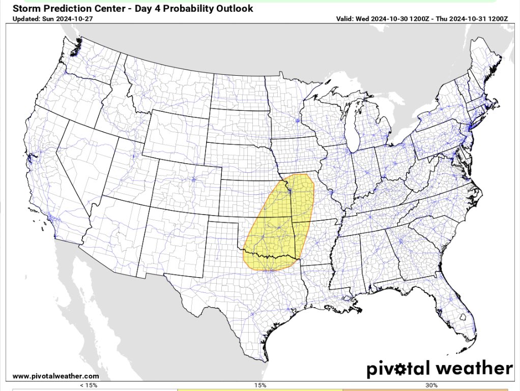 Wednesday. 

All hazards look likely. 

pivotalweather.com/maps.php?ds=sp…