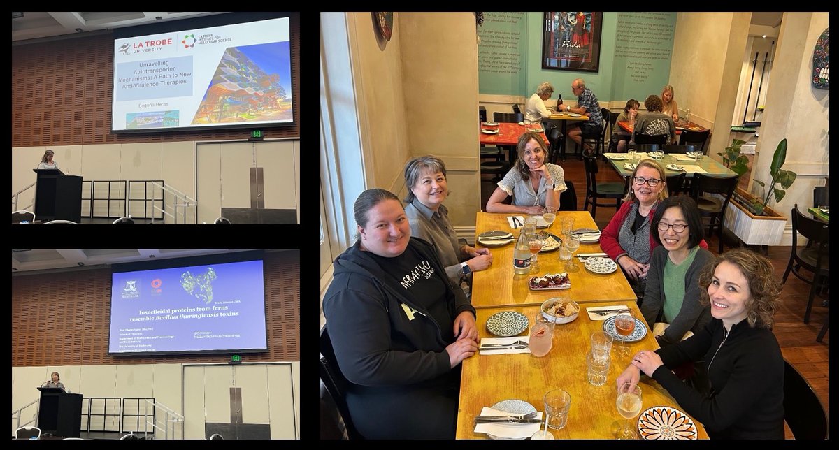 GRAS Lab (@graslab) on Twitter photo <a href="/Crystal_SCANZ/">SCANZ</a> Crystal35 continue in the afternoon, with 2 sessions ;-)
Pleasure to hear from <a href="/BegonaHeras/">Begona Heras</a> Megan Maher <a href="/Rhys__G/">Rhys Grinter</a> and David Jacques
Then time to catch up with friends for dinner ♥️ <a href="/Crystal_SCANZ/">SCANZ</a> Crystal35 continue in the afternoon, with 2 sessions ;-)
Pleasure to hear from <a href="/BegonaHeras/">Begona Heras</a> Megan Maher <a href="/Rhys__G/">Rhys Grinter</a> and David Jacques
Then time to catch up with friends for dinner ♥️