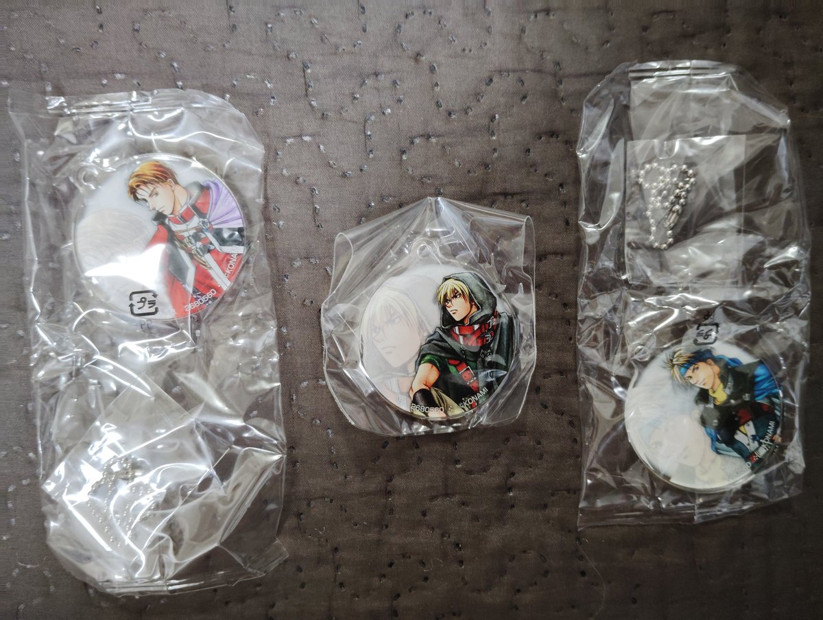 fafacomcom's tweet photo. 【交換】幻想水滸伝Ⅱ 幻想水滸伝2 アクリルチャーム 25th selection

譲︰フリック/クライブ/カミュー

求︰ルカ/シード/ビクトール

ルカのみ1︰2での交換可能。郵送でのお取引のみ。
検索からでもお気軽にお声掛け下さい。 https://t.co/Ybfmcau3HH