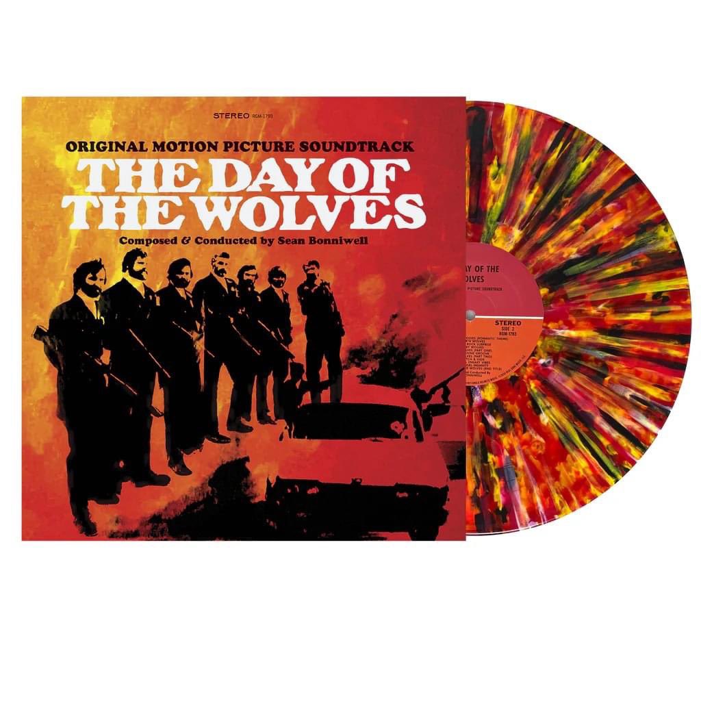 realgonemusic's tweet photo. #SoundtrackSunday SEAN BONNIWELL: Day of the Wolves • Orange Red Swirl, OG Splatter, Wax Mage Editions
https://t.co/b18u7udAOI

Listen: https://t.co/ciFIVXPHhG https://t.co/ezeeeqkNDi